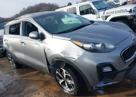 2020 Kia Sportage Lx из США, поврежденный, VIN KNDPMCAC2L7733627